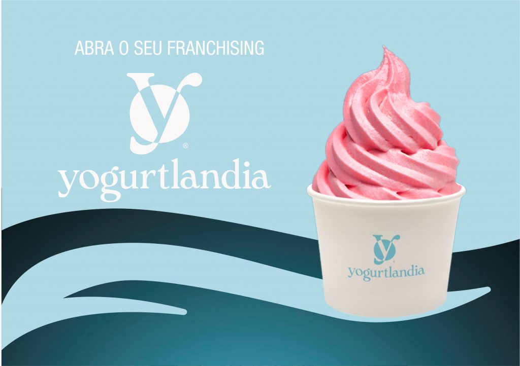 Abra o seu franchising de iogurte gelado yogurtlandia